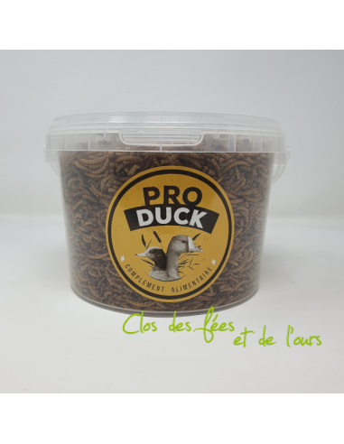Vers de farine déshydratés Pro Duck