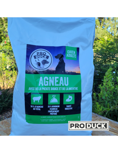 Gamme chien - Croquettes Pro Duck Agneau Adulte
