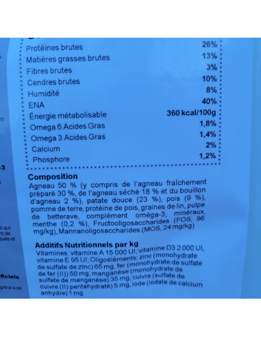 Gamme chien - Croquettes Pro Duck Agneau Adulte