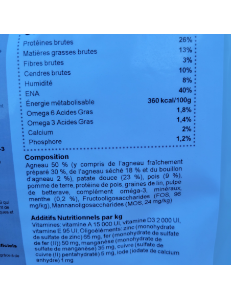 Gamme chien - Croquettes Pro Duck Agneau Adulte