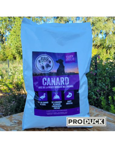 Gamme chien - Croquettes Pro Duck Canard Adulte