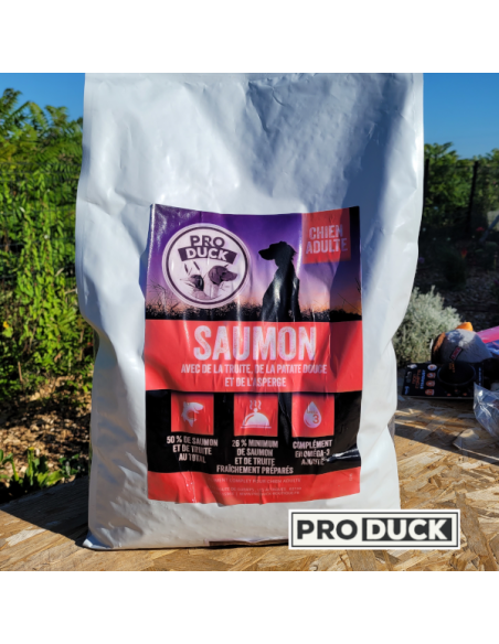 Gamme chien - Croquettes Pro Duck Saumon Adulte