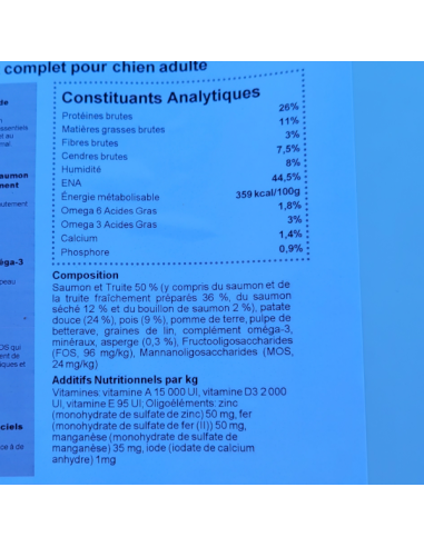 Gamme chien - Croquettes Pro Duck Saumon Adulte