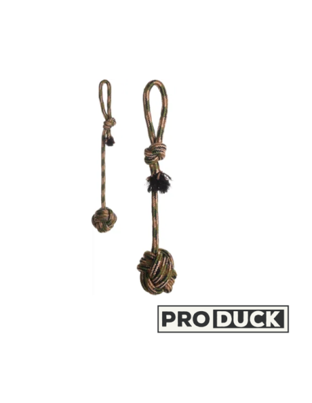 Jouet pour chien - Corde à tirer avec balle 40cm