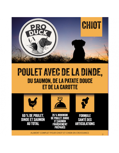 Croquettes Pro Duck - Puppy multiprotéines 12kg