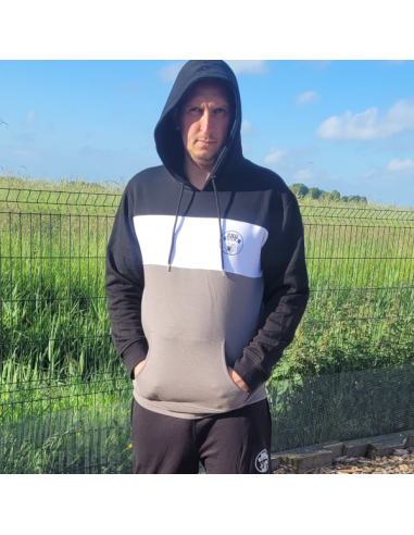 Vêtements Pro Duck - sweat shirt noir gris et blanc