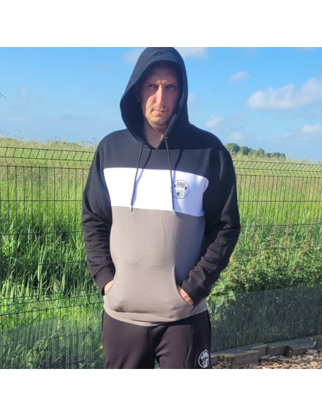 Vêtements Pro Duck - sweat shirt noir gris et blanc