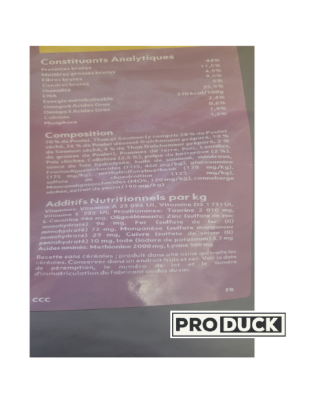 Croquettes chat - Sterilised Urinary Pro Duck
