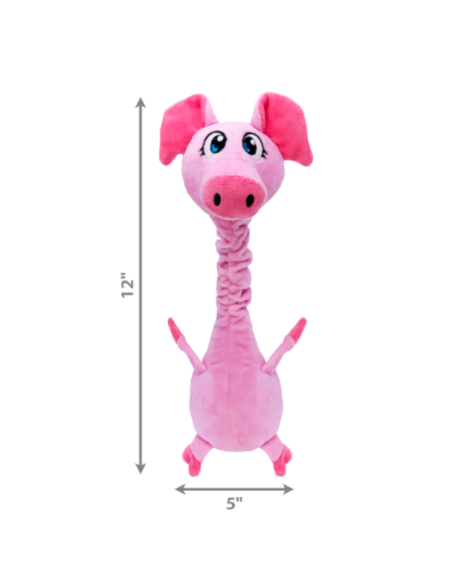 Peluche chien - Cochon Kong bobz Shakers