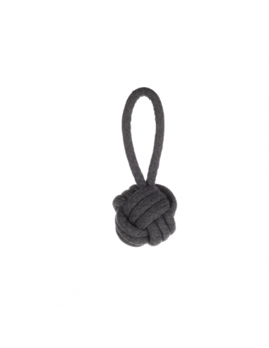 Corde avec balle grise