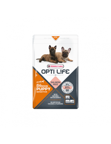 Croquettes chien - Puppy sensitive saumon