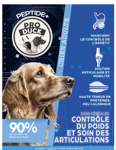 Croquettes vétérinaire - PEPTIDE poids / Soutien articulaire