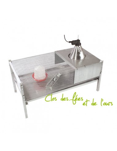 kit cage éleveuse caneton