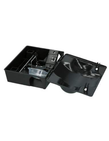 Boite à rats avec tapette intégrée