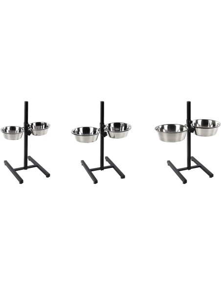 Accessoire chien - Porte gamelle en H