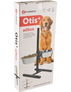 Accessoire chien - Porte gamelle en H 2