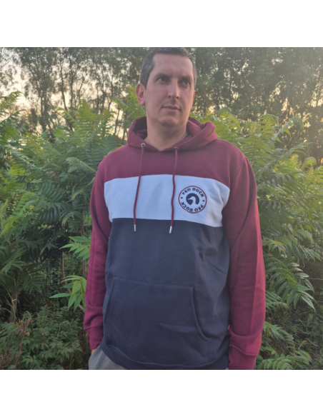 Sweat à capuche Pro Duck tricolore brodé