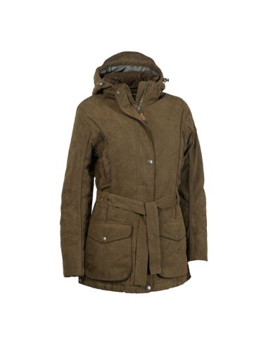 Manteau femme Kaki- Rambouillet - Percussion