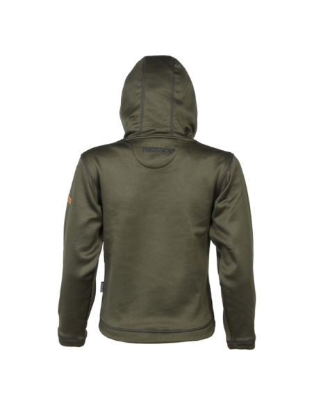 Sweat à capuche Enfant Kaki 10 ans - Percussion
