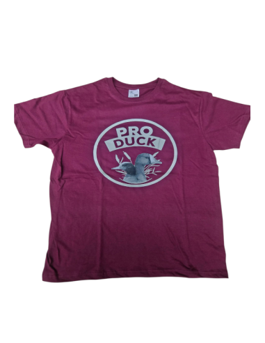T.shirt bordeaux Pro Duck