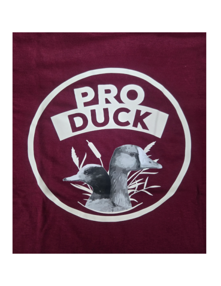 T.shirt bordeaux Pro Duck