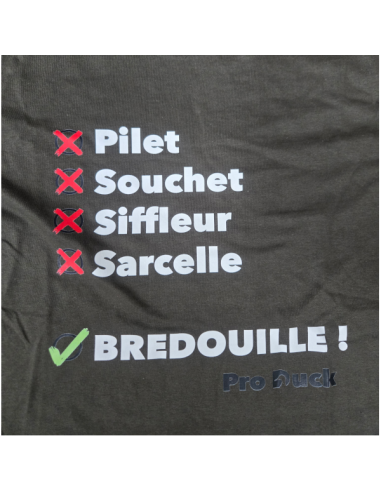 Vêtements collector - T.Shirt bredouille Pro Duck