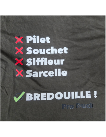 Vêtements collector - T.Shirt bredouille Pro Duck