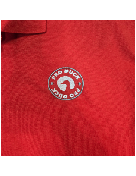 Polo Pro Duck Grande Taille Rouge