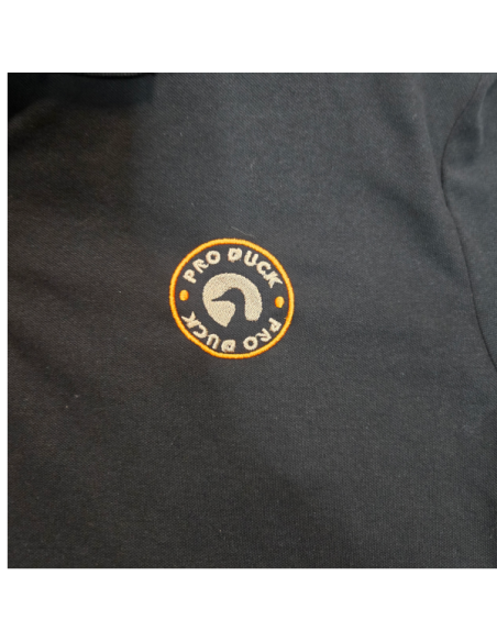 Polo Pro Duck Grande Taille Noir