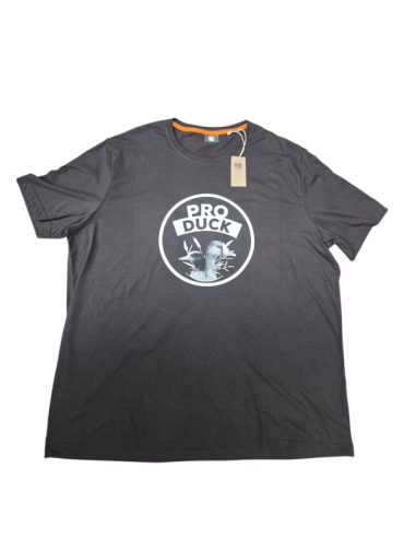 T-shirt Grande Taille Gris Anthracite