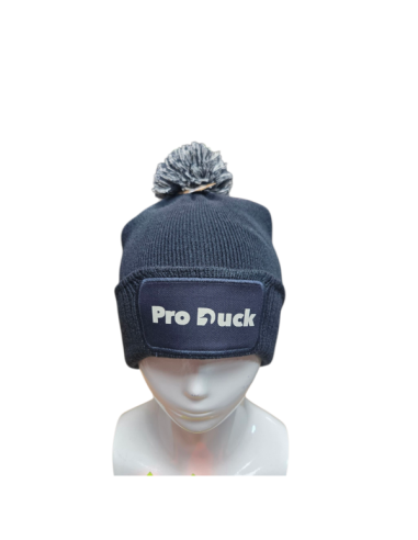 Bonnet Bleu Marine à pompon