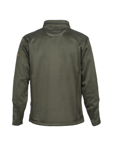 Sweat-shirt zippé Kaki - Percussion