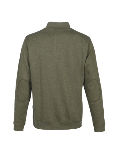 Sweat col montant kaki - Percussion