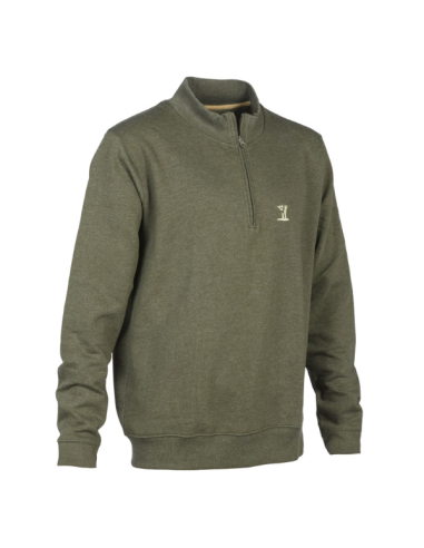 Sweat col montant kaki - Percussion