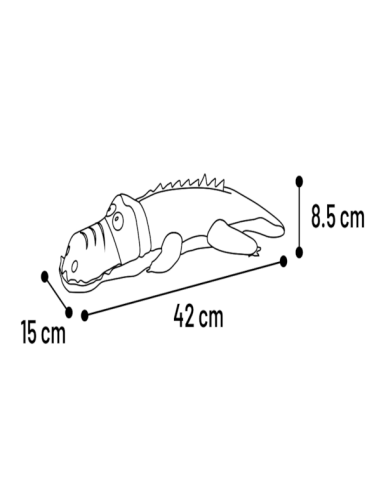 Wilda Crocodile Vert