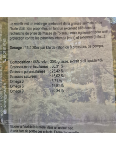 Aliment complémentaire canard - Vetalix Pro Duck