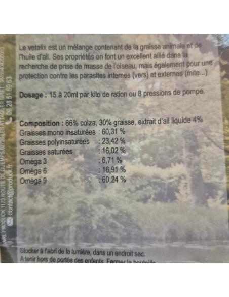 Aliment complémentaire canard - Vetalix Pro Duck