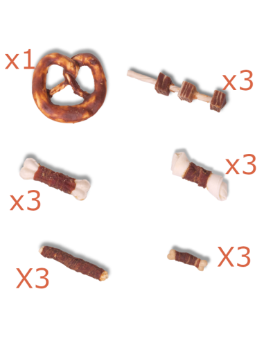 Pack mastication "coincoin"