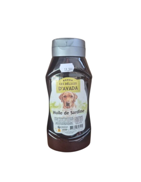 Complément alimentaire chien - Huile de sardine