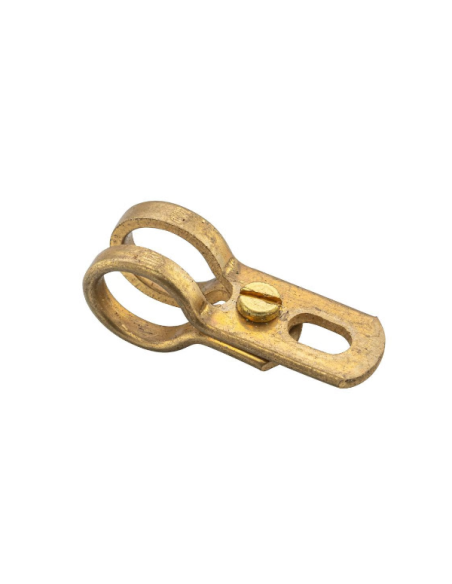 Lot de 5 bagues en 12mm en laiton
