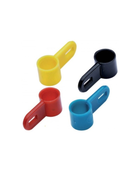 Lot de 10 bagues en 6,5mm