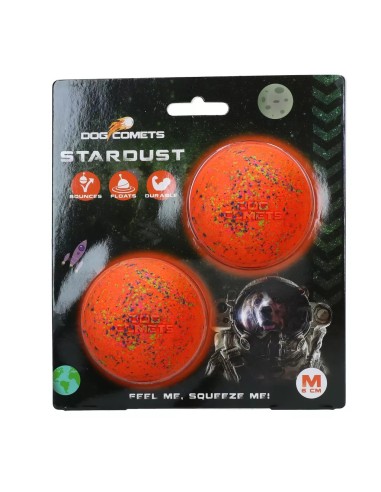 Jeu de rapport - Balle comet stardust Rose en pack de 2