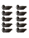 Formes sarcelle noire moussée - Lot de 10