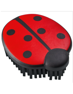 Brosse pour textiles coccinnelle