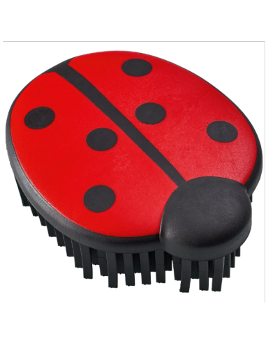 Brosse pour textiles coccinnelle