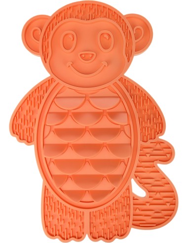 Tapis de léchage singe