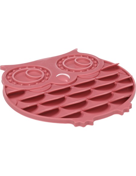 Tapis de léchage Chouette